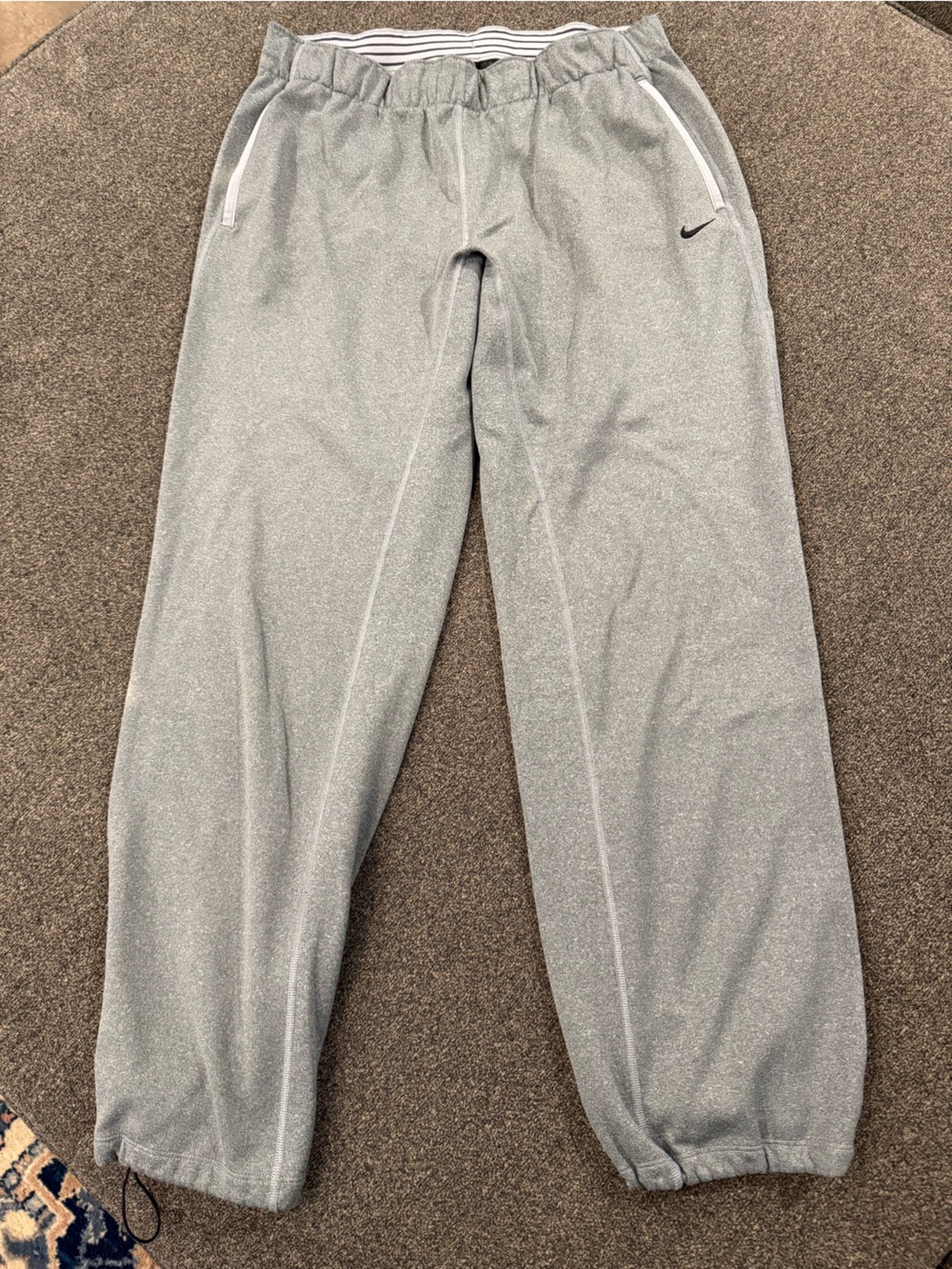 Nike Gray Heather Performance Joggers